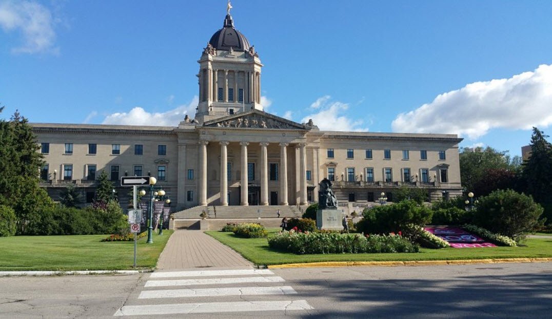 Manitoba Legislative Building, Winnipeg, Manitoba, Canada